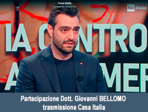 Partecipazione Dott. Giovanni BELLOMO trasmissione Casa Italia