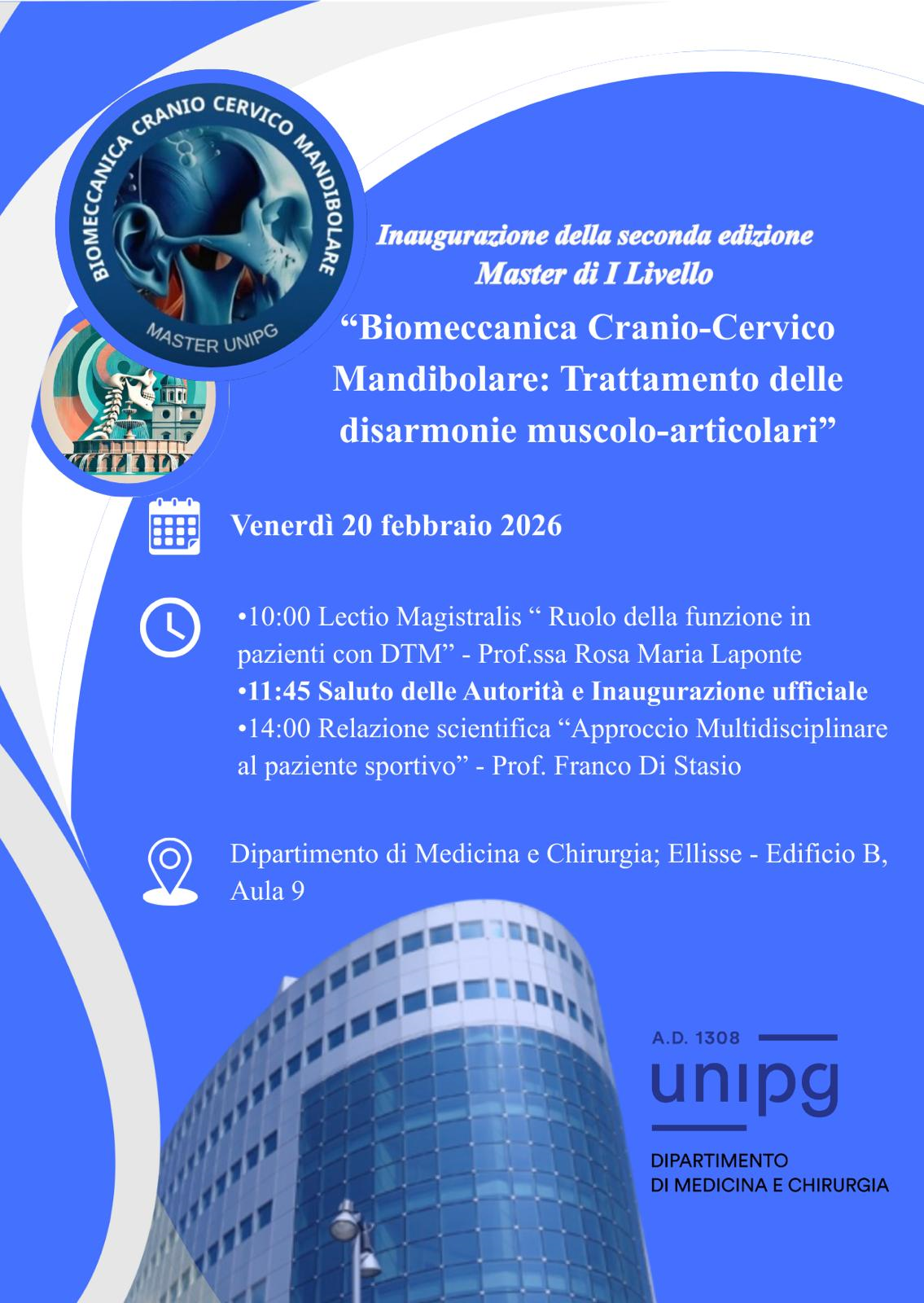 II Ciclo del Master di Primo livello