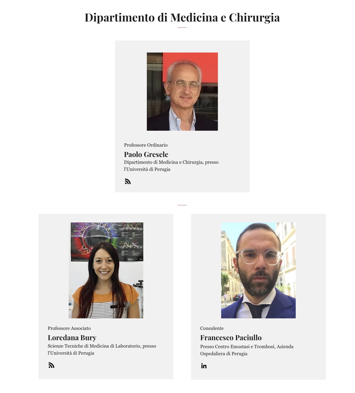 Gruppo Prof. Gresele