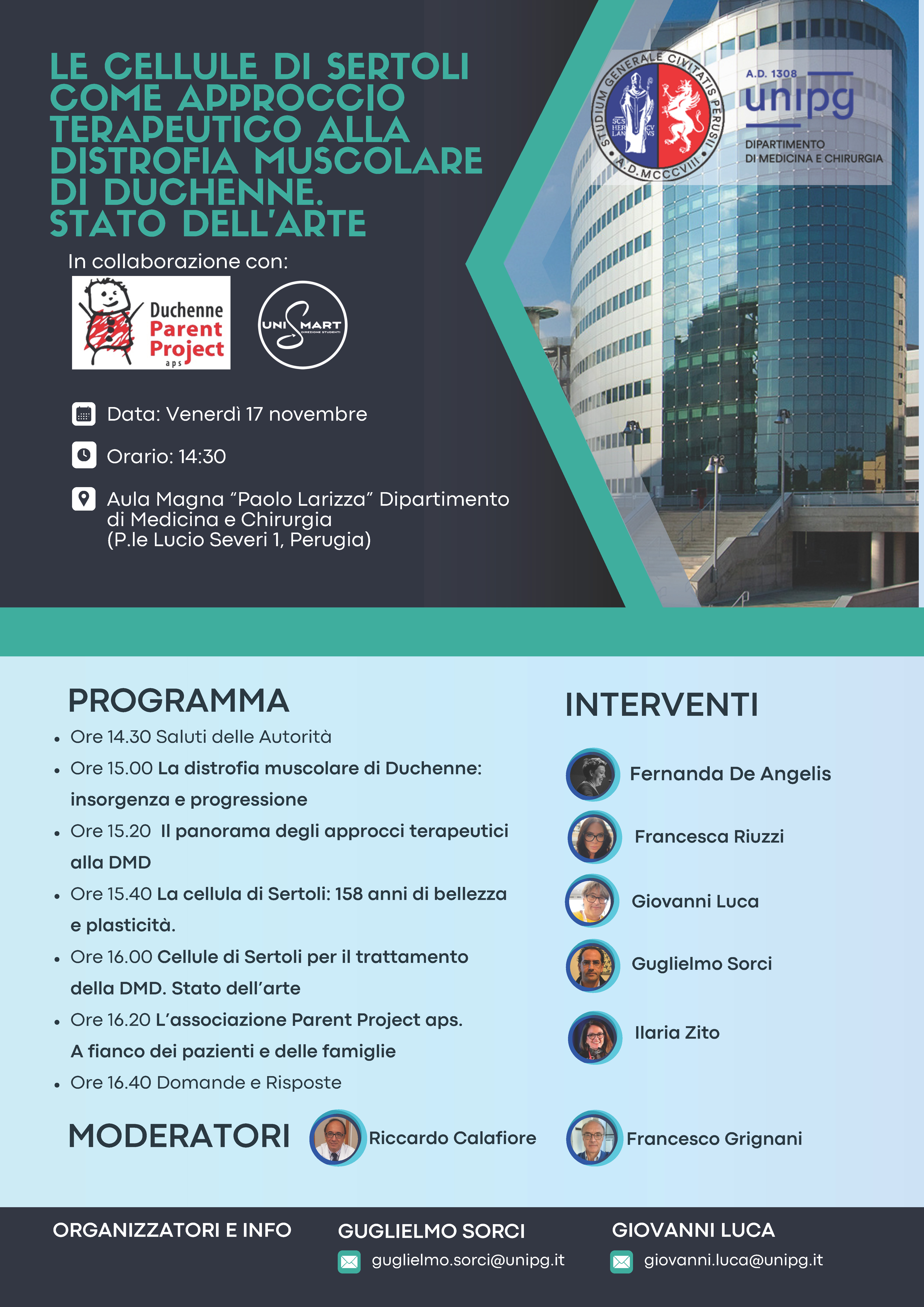 LE CELLULE DI SERTOLI COME APPROCCIO TERAPEUTICO ALLA DISTROFIA MUSCOLARE DI DUCHENNE. STATO DELL'ARTE