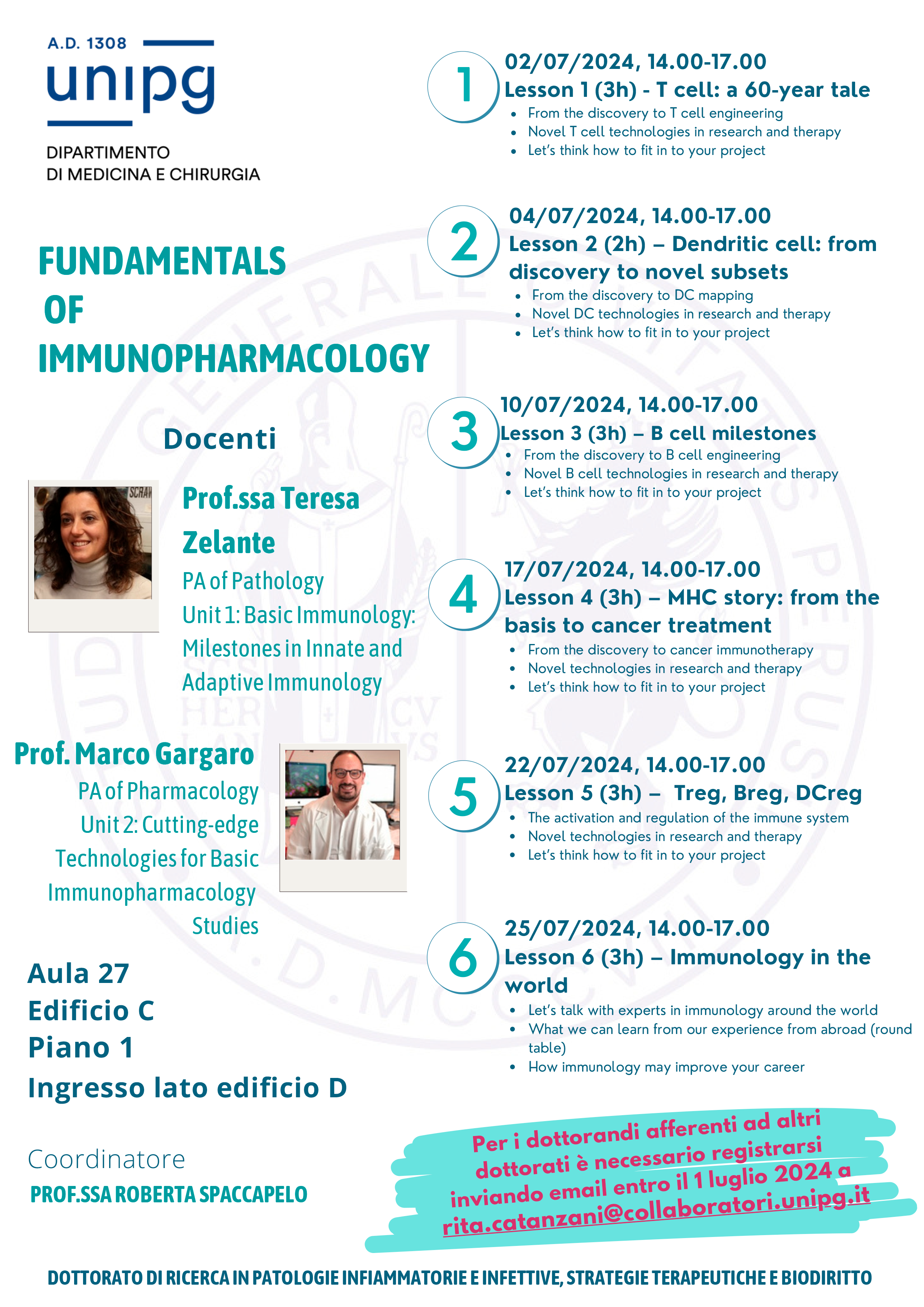 FUNDAMENTALS OF IMMUNOPHARMACOLOGY
