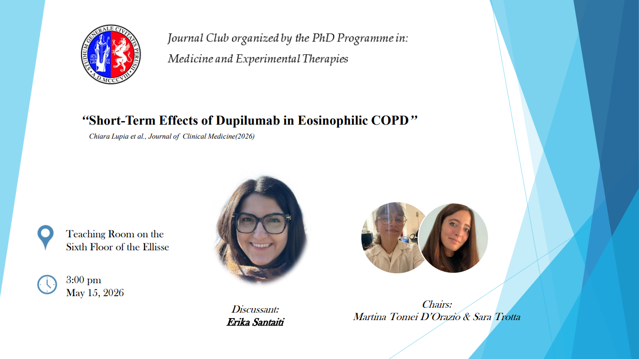 Short-Term Effects of Dupilumab in Eosinophilic COPD