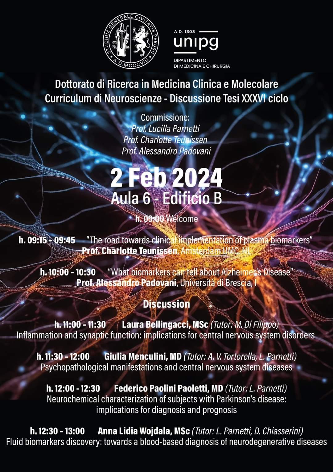 Curriculum di Neuroscienze