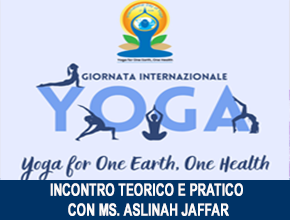 INCONTRO TEORICO E PRATICO CON MS. ASLINAH JAFFAR