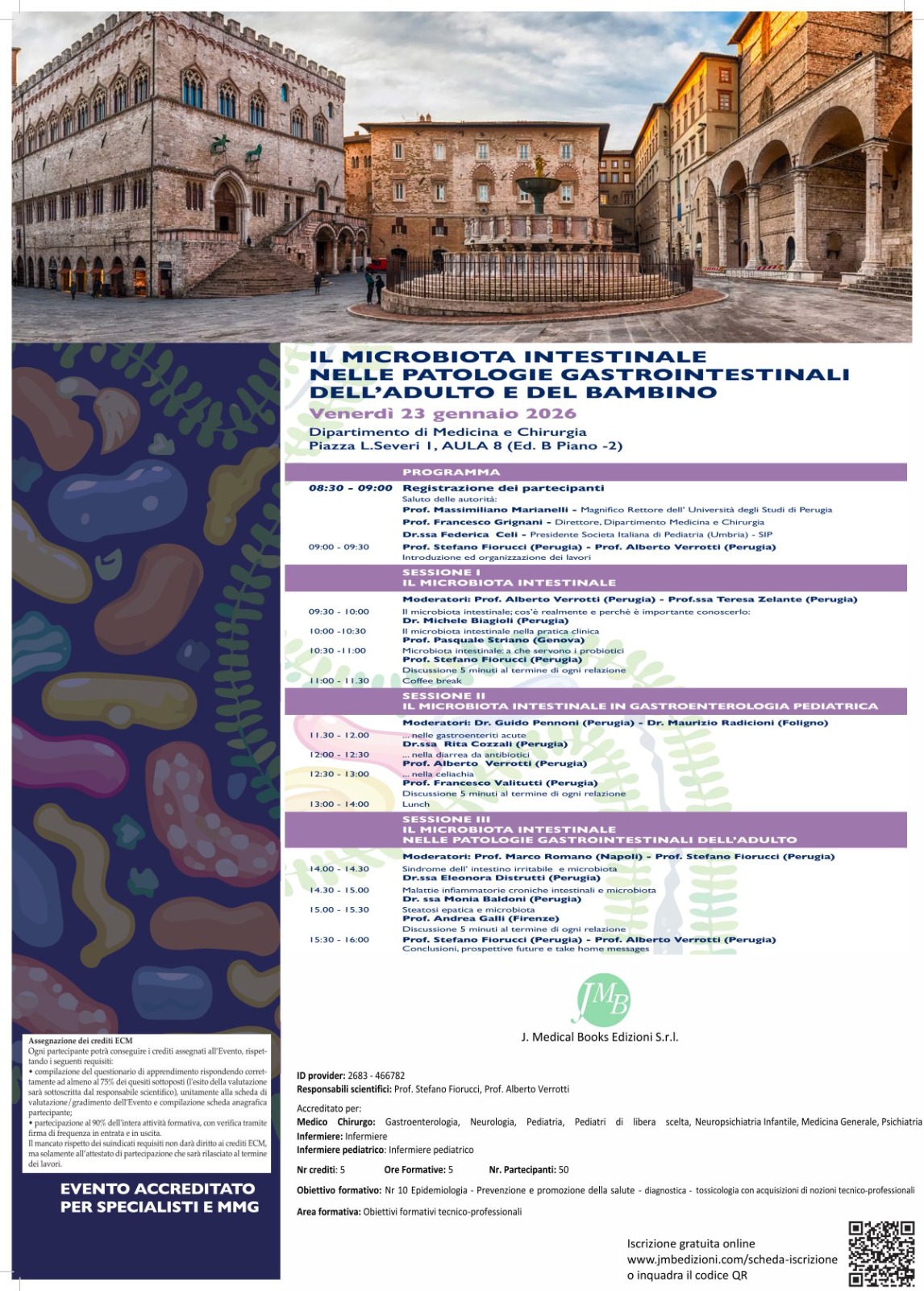 IL MICROBIOTA INTESTINALE NELLE PATOLOGIE GASTROINTESTINALI DELL'ADULTO E DEL BAMBINO